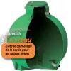 Ecoregul Rainwater regulating tank, low vortex outlet