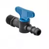 Mini threaded valve 1/2 '' - fluted 16 mm for micro irrigation
