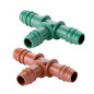 T semplice acetale 20 mm per micro irrigazione T semplice acetale 20 mm per micro irrigazione