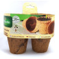 16 coconut pots Ø8cm