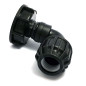 S60x6 Fitting with 32mm Elbow Pressure Outlet S60x6 Fitting with 32mm Elbow Pressure Outlet