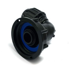 Raccord S60x6 avec sortie compression coudée
