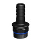 Raccordo maschio 1'' BSP - scanalato diritto Ø19mm Raccordo maschio 1'' BSP - scanalato diritto Ø19mm