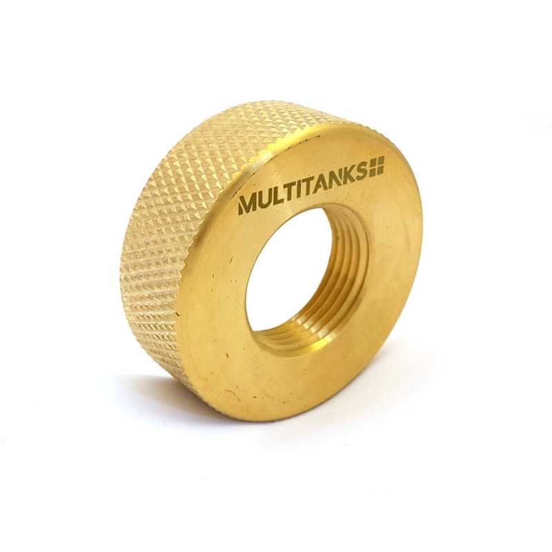 Tappo femmina S60x6 - femmina 1 pollice in ottone Tappo femmina S60x6 - femmina 1 pollice in ottone