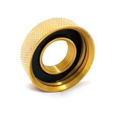 Tappo femmina S60x6 - femmina 1 pollice in ottone