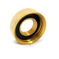 Female cap S60x6 - female 1 inch brass