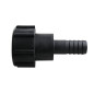 Raccordo femmina 2'' S60x6 - maschio scanalato dritto Ø 25mm Raccordo femmina 2'' S60x6 - maschio scanalato dritto Ø 25mm