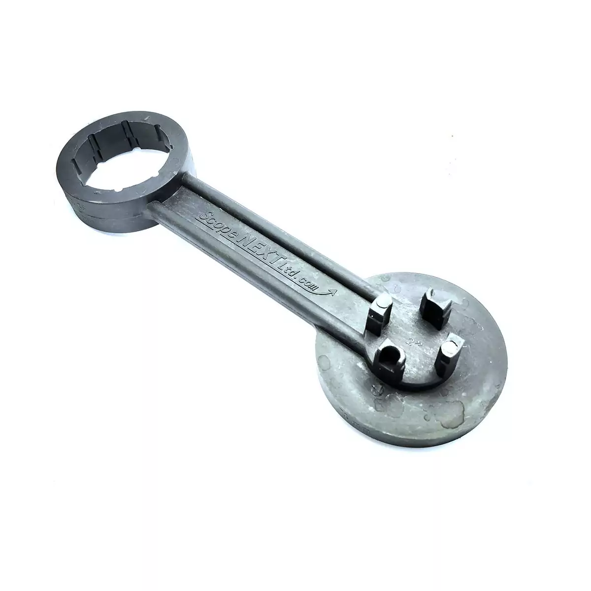 Multi function nylon wrench for cans and drums