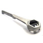 Llave de apriete de aluminio para bidones con tapones