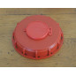 Coperchio 15cm per cisterna 1000L con apertura centrale, colore rosso Coperchio 15cm per cisterna 1000L con apertura centrale, colore rosso
