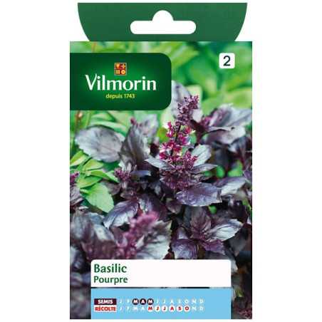 Purple Basil Seed Bag