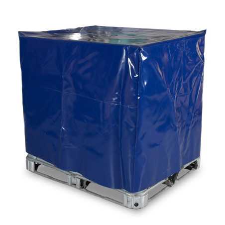 Cubierta impermeable para contenedores IBC