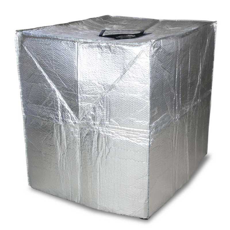 Cubierta Térmica IBC 1000L Anti-Solar | Funda Aluminio Papel Burbuja Cubierta Térmica IBC 1000L Anti-Solar | Funda Aluminio Papel Burbuja