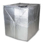Thermische IBC-Abdeckung 1000L Anti-Solar | Aluminiumhaube Noppenfolie Thermische IBC-Abdeckung 1000L Anti-Solar | Aluminiumhaube Noppenfolie