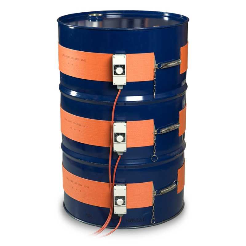 Silicone Drum Heaters 0-120ºC