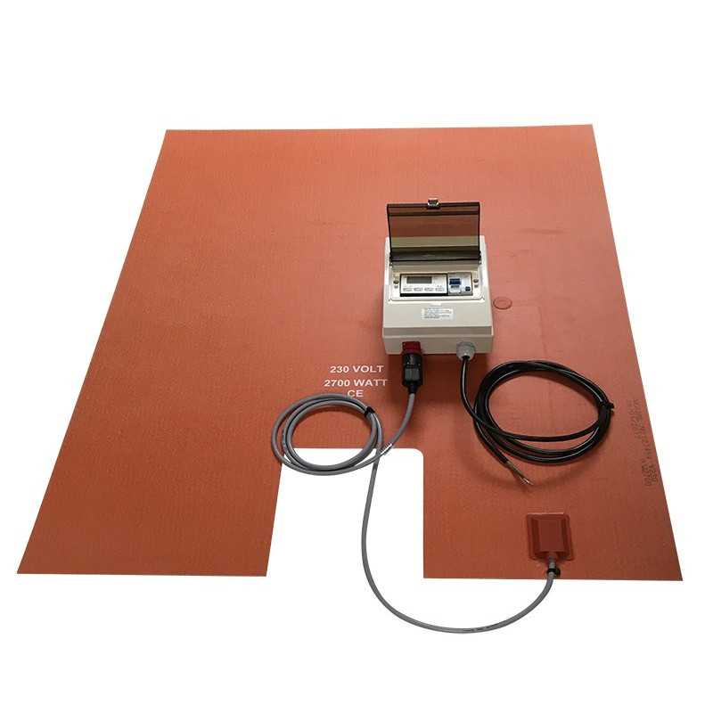 Heizplatte aus Silikon für IBC / GRV Heizplatte aus Silikon für IBC / GRV