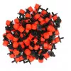 Lot of 100 red color drippers