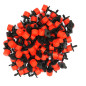 Lote de 100 goteros color rojo Lote de 100 goteros color rojo