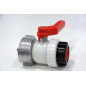 2-inch A-type ball valve with 75mm floating nut