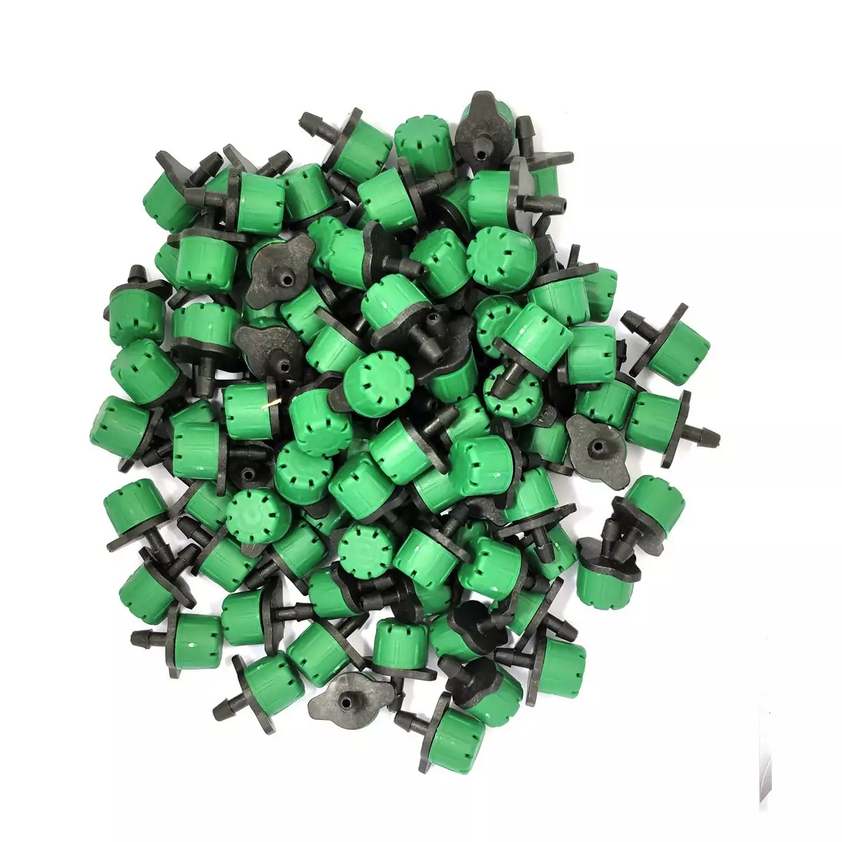 Lot of 100 emitters color green