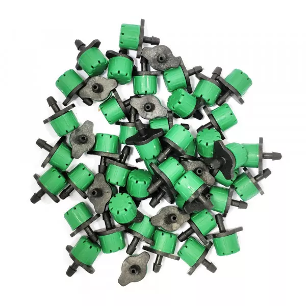 Lot of 50 green color drippers