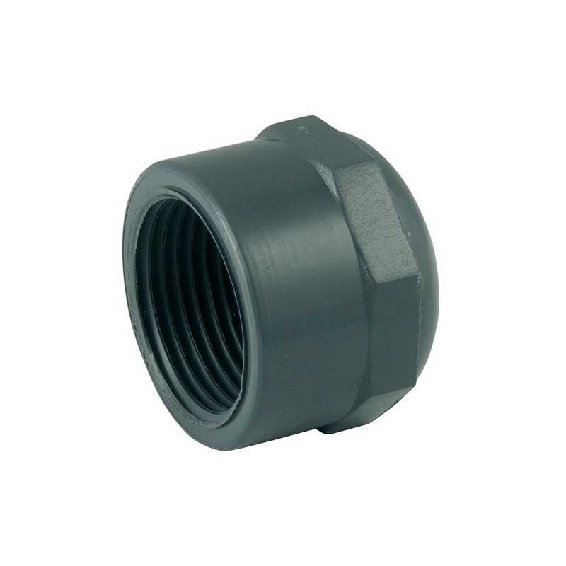 Tapón hembra roscado en PVC Tapón hembra roscado en PVC
