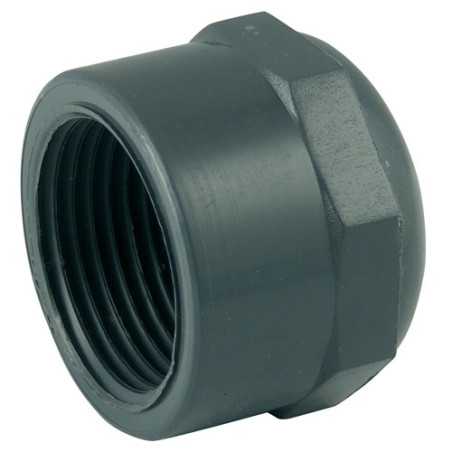 Female screw cap in PVC