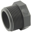 Male PVC plug