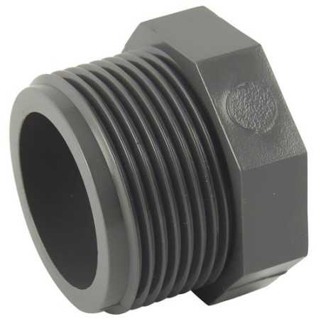 Bouchon male en PVC