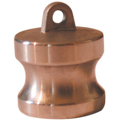 Bouchon male camlock en laiton - Type DP