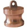 Brass male camlock plug - Type DP
