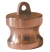 Brass male camlock plug - Type DP