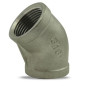 Codo 45° hembra / hembra en inox 316 Codo 45° hembra / hembra en inox 316