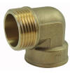 Male/Female brass elbow