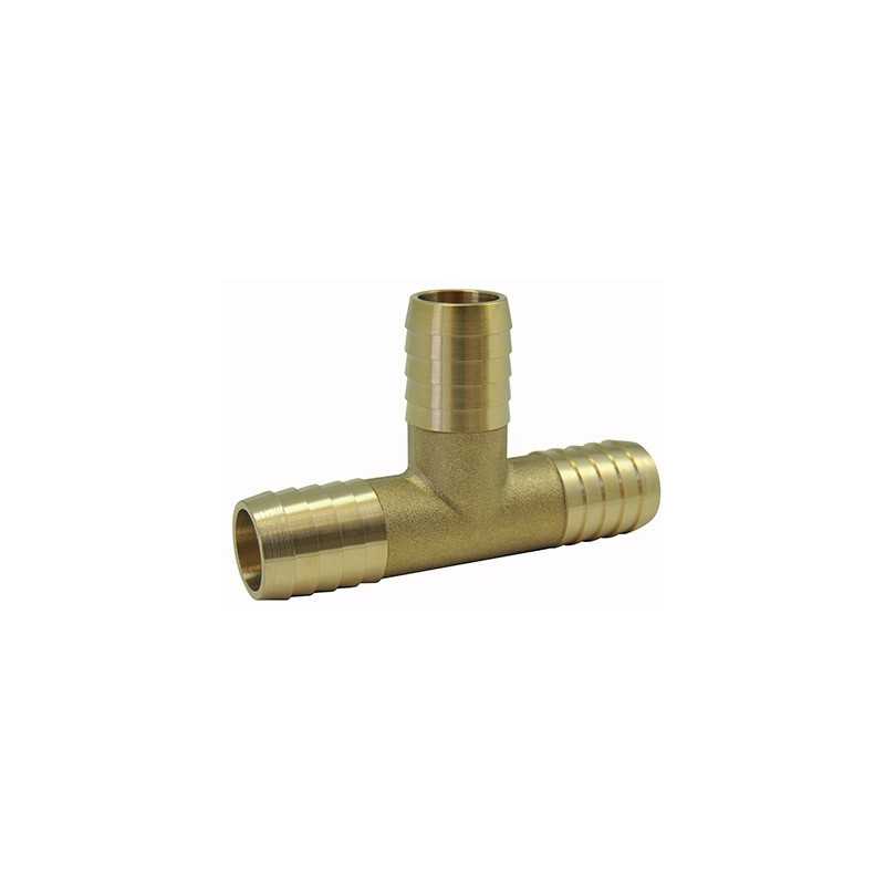 Barbed Fittings: Brass Tee Junction