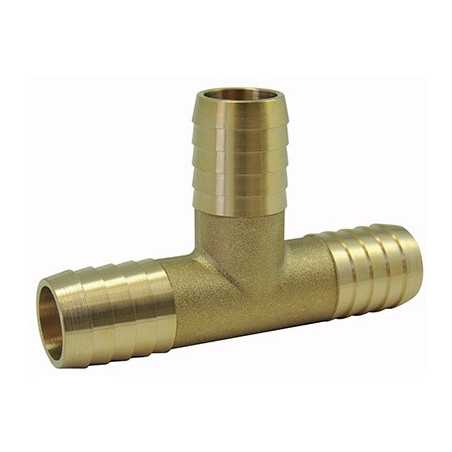 Fluted Fittings: Brass Tee