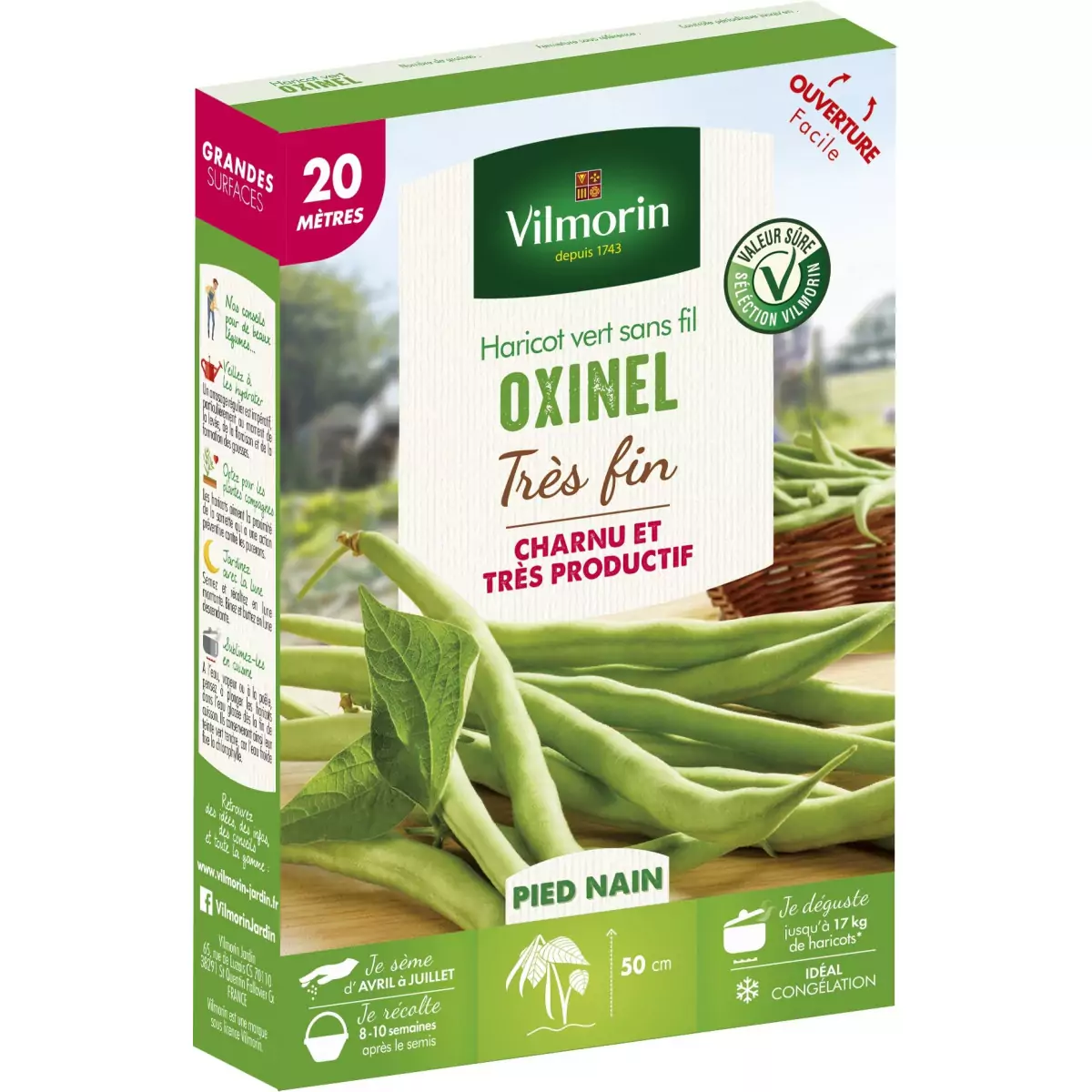 Oxinel Cordless Butter Beans - 20m