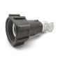 Raccordo S60x6 - simmetrico Guillemin con blocco DN25 - 26/34 mm Raccordo S60x6 - simmetrico Guillemin con blocco DN25 - 26/34 mm