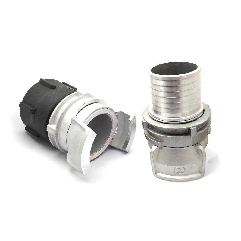 Raccordo S60x6 - simmetrico Guillemin con blocco DN50 e mezzo raccordo con boccola scanalata 55mm Raccordo S60x6 - simmetrico Guillemin con blocco DN50 e mezzo raccordo con boccola scanalata 55mm