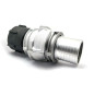 Raccordo S60x6 - simmetrico Guillemin con blocco DN50 e mezzo raccordo con boccola scanalata 55mm Raccordo S60x6 - simmetrico Guillemin con blocco DN50 e mezzo raccordo con boccola scanalata 55mm