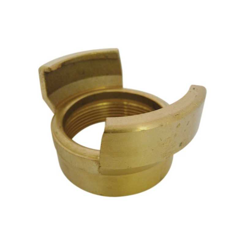 Guillemin Symmetrical Half Coupling, Fire Brigade, without Lock with Female Threaded Socket in Copper Alloys Guillemin Symmetrical Half Coupling, Fire Brigade, without Lock with Female Threaded Socket in Copper Alloys