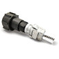 Raccordo S60x6 - simmetrico Guillemin con blocco DN25 e mezzo raccordo con bocchettone zigrinato 30mm Raccordo S60x6 - simmetrico Guillemin con blocco DN25 e mezzo raccordo con bocchettone zigrinato 30mm