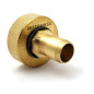 Raccordo femmina S60x6 - raccordo scanalato 25mm in ottone Raccordo femmina S60x6 - raccordo scanalato 25mm in ottone