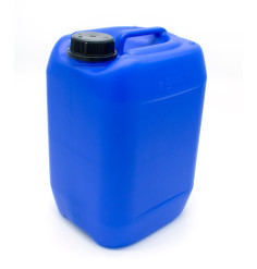 Bidon en plastique bleu 10 litres UN empilable sans bouchon