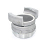 Guillemin Symmetric Half Coupling, Fire, with Locking Jaw, Male Threaded Socket — DN 80 x 3'' BSP