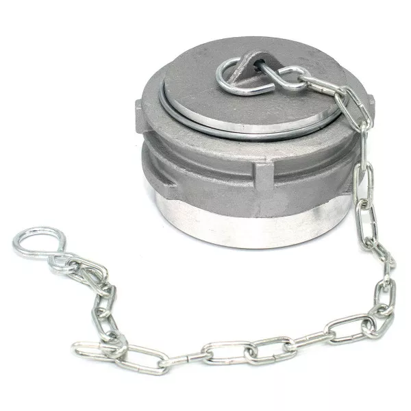Symmetrical Guillemin stopper with lock and aluminum chain