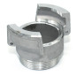 Guillemin Symmetrical Half Coupling, Fire, Without Lock with Male Threaded Socket Guillemin Symmetrical Half Coupling, Fire, Without Lock with Male Threaded Socket