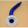 Bec de vidange flexible bleu longueur 38cm avec écrou femelle S60x6 (din 61) - sortie 20mm