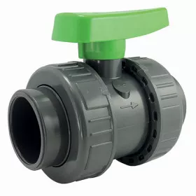Double Union ball valve - irrigation series - female connection to stick