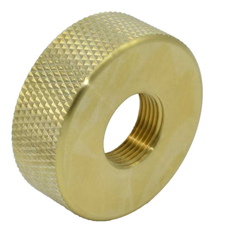 Tappo femmina S60x6 - femmina 3/4 pollice in ottone Tappo femmina S60x6 - femmina 3/4 pollice in ottone